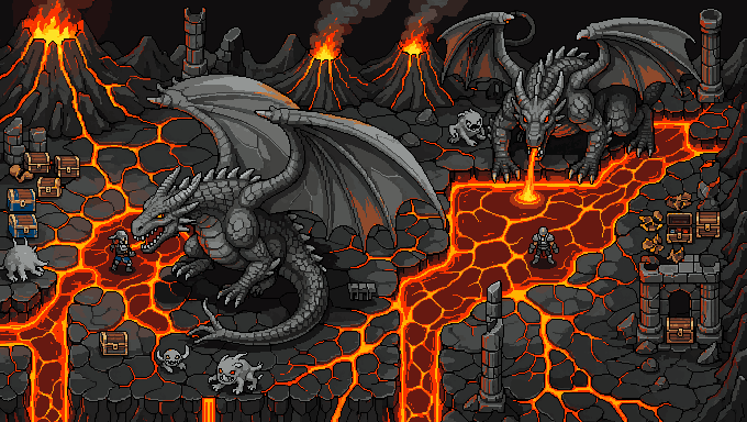 Gameplay preview of Legend of the Ashen Dragon